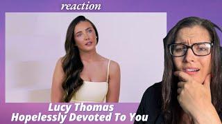 Lucy Thomas - Hopelessly Devoted To You (Olivia Newton-John, Grease) | Music Reaction |