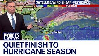 2024 Hurricane Season to finish quietly