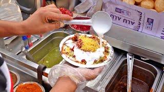 Unique Aloo Tikki Chaat of Delhi | Indian Street Food