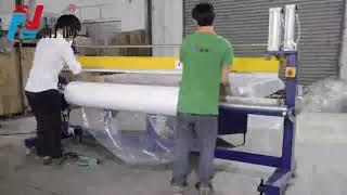 semi automatic mattress packing machine