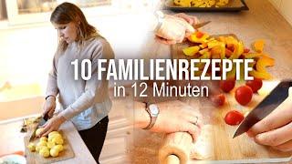 Was wir in einer Woche essen - 10 Rezepte die meine Kinder gerne essen