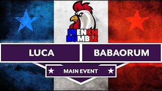 AOE 2 DE ! FRENCH RUMBLE ! MAIN EVENT - BABAORUM vs LUCA