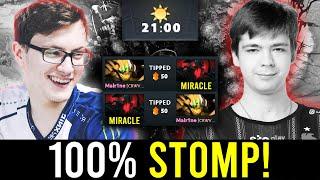 MIRACLE shows to MALR1NE why they FEAR his SHADOW FIEND.. - 100% STOMP!