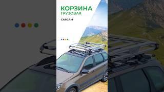 Когда нужно больше места | Корзина-багажник на крышу авто