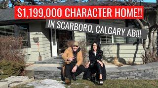 Million Dollar Views from this #calgary Character Home in Scarboro - #calgaryhomesforsale