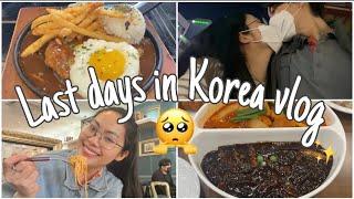 [vlog] ĂN GÌ, LÀM GÌ TRƯỚC KHI BAY VỀ VIỆT NAM? | Mukbang mì, shopping, packing