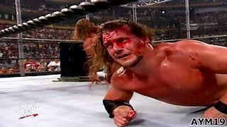 Triple H vs Chris Jericho Hell In A Cell Judgmente Day 2002 Highlights