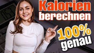 Kalorienbedarf GENAU berechnen - so geht's! (Kaloriendefizit ermitteln & Kalorien im Muskelaufbau)