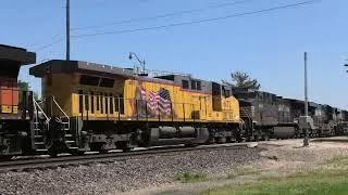 BNSF 7055 Leads Manifest Princeton, IL 5/17/24