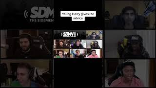 Young Harry gives life advice