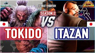 SF6  Tokido (Akuma) vs Itazan (Zangief)  SF6 High Level Gameplay