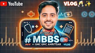 First Day at Government Medical college Amritsar🩺||MBBS||GMC||Vlog#viralvideo #vlog