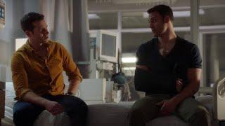 9-1-1 4x14 "because evan" Buck and Eddie