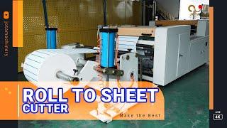 Paper Cutting Machine : Automatic Roll to Sheet Cutter (2024)