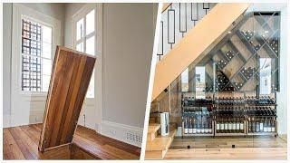 75 Medium Tone Wood Floor And Concrete Floor Wine Cellar Design Ideas You'll Love 