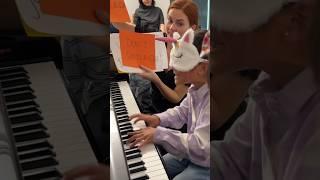 Can you play piano BLINDFOLD?  #pianostudent #classicalmusic #pianoteacher #piano #music