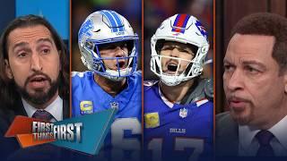 Bills face Lions in Week 15: Who you got? | NFL | FIRST THINGS FIRST