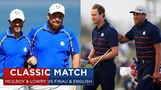 Rory McIlroy & Shane Lowry vs Tony Finau & Harris English | Extended Highlights | 2020 Ryder Cup