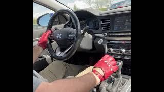 Driving gloves - Southcombe Cooper red review