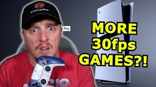 NEW Ps5 Pro DRAMA! MORE Games are 30fps?!