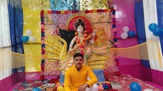 SARASWATI PUJA VLOG  || bihar vlogger piyush||