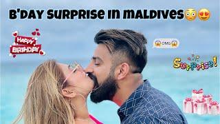 B'day Surprise In Maldives SwatiMonga | RajatBornstar #maldives #birthday #surprise #travelvlog