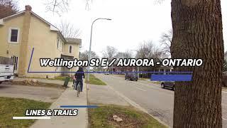 Wellington Street East Town Of Aurora, Ontario, Canada | Downtown | Walking Tour 4k | Wellington st.