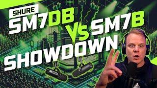 Shure SM7DB vs SM7B Microphone Comparison: A Raw SHOWDOWN!