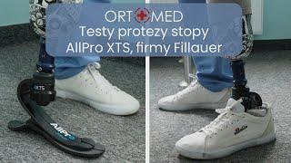 Testy protezy stopy AllPro XTS firmy Fillauer