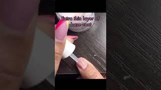 Quick and easy Dip Powder Nails Tutorial