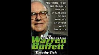 How to Pick Stocks Like Warren Buffett: Profiting from the Bargain Hunting By Vick full audiobook