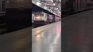 Train 22997 JLWC SGNR arriving in Bikaner gracefully at 4.05 am in the morning hours
