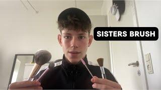 ASMR Trying My Sisters Brushes For The First Time