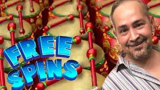  DANCING DRUMS  FREE SPINS  BONUS WINS | Slot Traveler