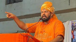 Tiger Raja Singh Powerful Speech at Begum Bazar Navami Shobha Yatra 2024-Sri Rama Navami Celebration