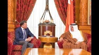 HRH Crown Prince meets with IAAF President