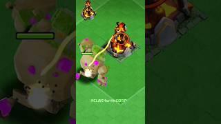 How many Hit of Mountain Golem VS Clan Capital Defensive Buildings  Clash of Clans