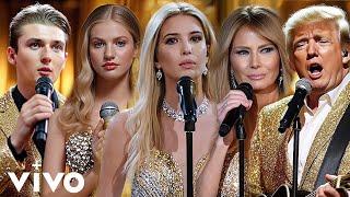 Star-Studded Duets: The Trump Family and Princess Leonor Shine at the Oscars 2025!  |AI cover & Art|