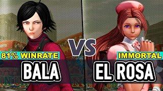 KOF XV ▰ BALA (Elisabeth/Ángel/Iori) vs EL ROSA (Hinako/Ramón/Clark)