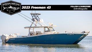 FISHING MACHINE Freeman Boatworks 43 l QUAD Mercury 400HP V10 Outboards! Custom Tower! Must See