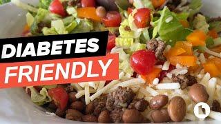 Easy and Yummy Diabetes Friendly Taco Salad