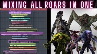 Mixing All Movie Monster roars Into One