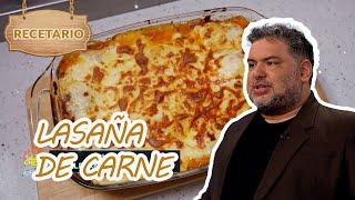 Te damos la receta de una rica 'Lasaña de carne' | El Gran Chef Famosos