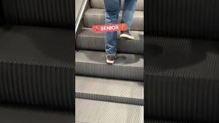 Stairs, elevator, or reverse escalator? ‍️ Which one are you? #movements  #relatablelol #shorts