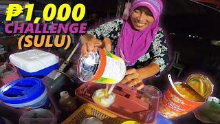 ₱1,000 SULU Halal Street Food Challenge sa Luuk! Incredible Find!