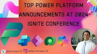 Top Power Platform Announcements at 2024 Ignite Conference