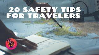 20 Safety Tips for Travelers - Travel, Safety, advice, life hacks, Travelers, Flying, Money belt