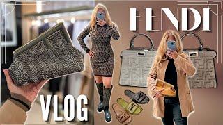 WHAT's NEW in Fendi Fall/Winter 2024 Bags, Shoes Try On, Colour Analysis | Luxury Shopping Vlog