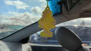 Sliced Little Tree Air Freshener in Colorado Junkyard, 2024