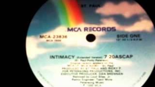 St Paul-Intimacy